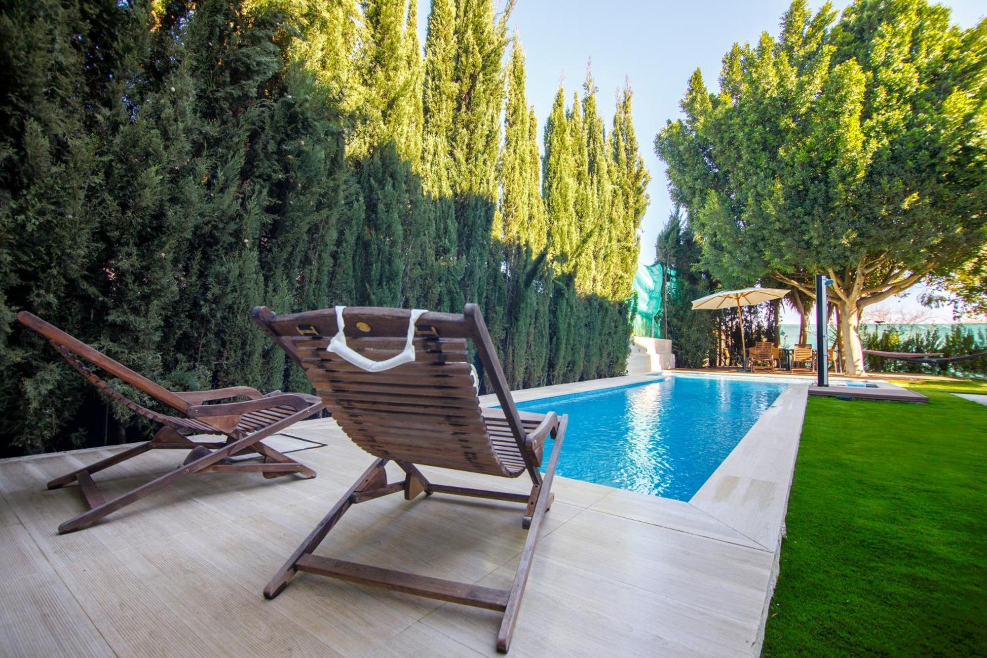 Rentalsevilla Brisa Del Aljarafe Con Piscina Climatizada A 15 Minutos De Sevilla Almensilla Exterior foto